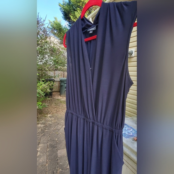 Dark Navy Blue Jumpsuit - Picture 3 of 8
